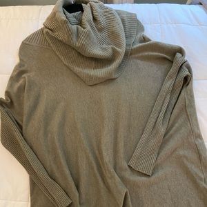 Dreamers green cowl neck tunic size S/M